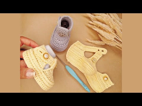 Easy and quick to weave baby shoes