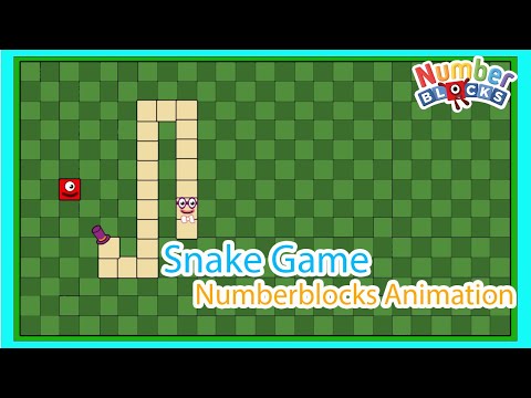 Snake Pixel Game - Numberblocks Animation