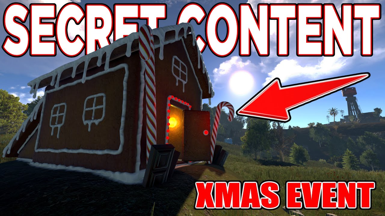 The GINGERBREAD MINES are OP in Rust Console