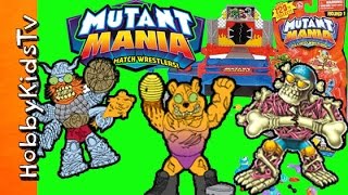 Mutant Mania Rampage Arena Round 1 Figures Domo Blind Box Toy Review by HobbyKidsTV