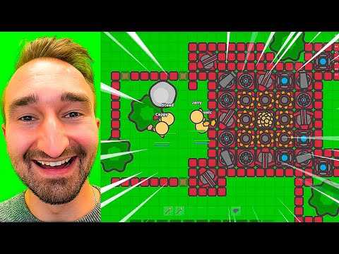 4 Player Mega Base Strategy In Zombs Io