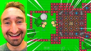 4-Player Mega Base Strategy In Zombs.io