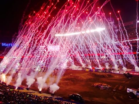 Max-D first ever FRONT FLIP-Monster Jam