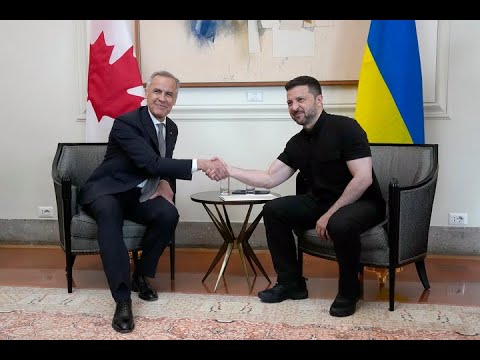 WATCH Mark Carney meets with Zelenskyy