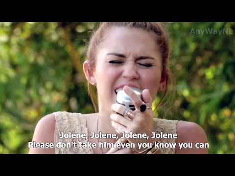Miley Cyrus - Jolene (Backyard Session) HD | LYRICS IN VIDEO!