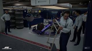 s3e16 Incredible Teamwork at the ITALIAN MONZA GP F1 Manager 2022 Career Mode Williams