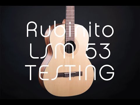 Демонстрация звучания классической гитары La Mancha Rubinito LSM/53