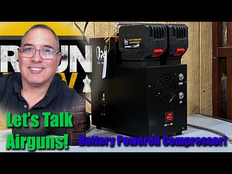 AIRGUNWEBTV LIVE! - GX BATTERY POWERED COMPRESSOR - Live Demo!, Airgun Talk, and More!