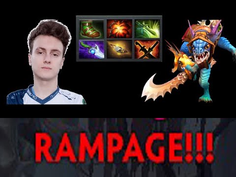 Nigma.Miracle - Slark RAMPAGE Gameplay (Player Perspective) DOTA 2