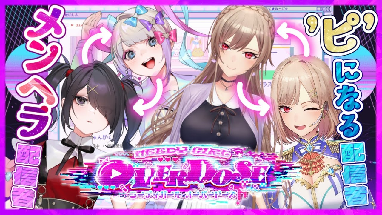 【NEEDY GIRL OVERDOSE】メンヘラ配信者を育成するゲーム【にじさんじ】