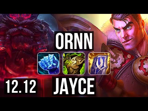 ORNN vs JAYCE (TOP) | 9/1/19, Rank 3 Ornn | NA Challenger | 12.12