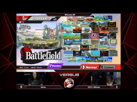 Smash 4 Our Sins #2 3/21/15 - Winners R4 - 8Bitman (ROB) vs. Myran (Olimar) - Smash 4