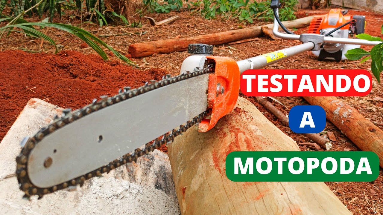 Testando a Motopoda da Carbon Fak