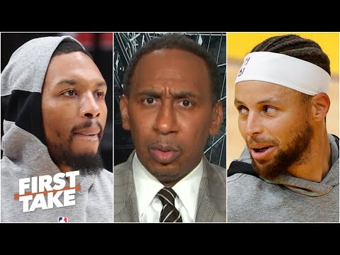 達米安·李拉德「不是」柯瑞！Stephen A. 狠話連發 | First Take (Damian Lillard 'ain't no Steph Curry' - Stephen A. | First Take)