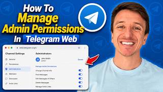 How To Manage Admin Permissions In Telegram Web (2026)
