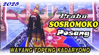 Download lagu Prabu Sosromoko posang || wayang Topeng Kadaryono mp3