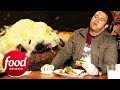 Can Adam Survive This Insane Ghost Chilli Burger Challenge?! | Man v Food