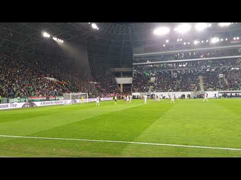Olympiacos fans in Budapest (Ολυμπιακός Gate 7) Ferencvarosi vs Olympiacos 0-1 (Confer. League 2024)