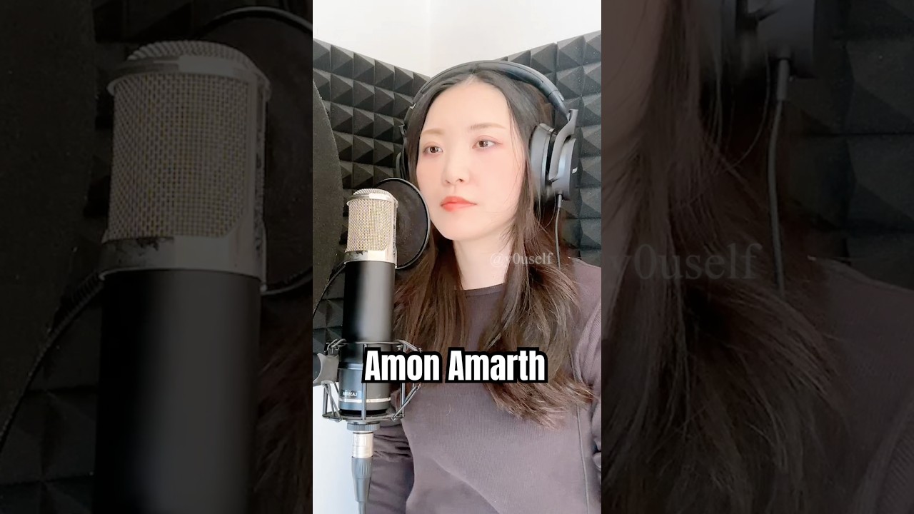 ♬Amon Amarth - Twilight of the Thunder God　　#amonamarth  #metalcover #metalvocalist #fyp