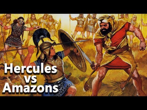 The Amazons Against Hercules - The Belt of Hippolyta - The Labours of Hercules - Mythology Stories