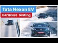 2020 Tata Nexon EV Testing On Incline Decline Water Wading Hindi English