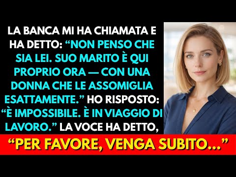La Banca Ha Chiamato: “Tuo Marito È Qui Con Una Donna Che Ti Somiglia”. Era In Viaggio Di Lavoro?