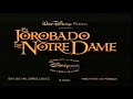 Anuncio Trailer Cine Disney El Jorobado De Notre Dame Año 1996