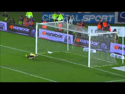 Tanda de Penaltis. Milonarios- Junior Semifinal Ida Liga Postobón 2014-I - Win Sports