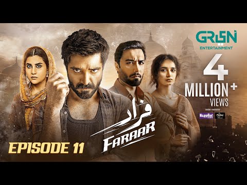 Faraar Episode 11 (Subtitles) 26th Jan 2025 - Hamza Ali Abbasi - Ahmed Ali Akbar - Sohai Ali Abro
