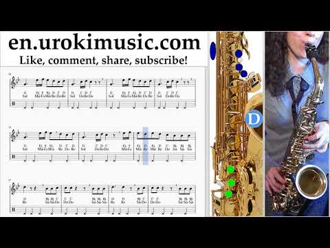 How to Play Saxophone (Tenor) Silentó - Watch Me (Whip/Nae Nae) Tabs um-b352