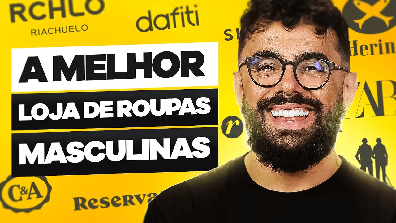 AS MELHORES LOJA de ROUPAS MASCULINAS | moda masculina 2024