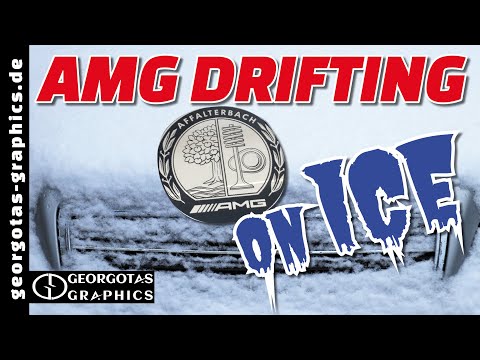 AMG Winter Sport - mit 40 Mercedes-AMG Drifting on ice, in SCHWEDEN