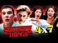 STRANGER THINGS SEASON 4 EPISODE 7 REACTION THAT VECNA REVEAL Millie Bobby Brown Joe Keery