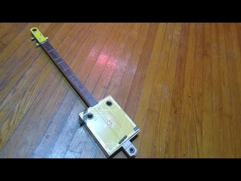 Goodwill Haul #5 - Shoes, Cigarbox guitar.