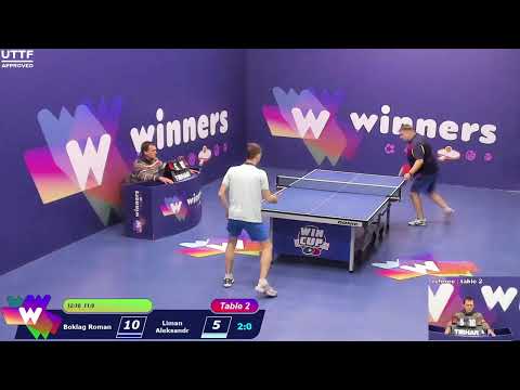 WINners CUP table 2  02.02  Boklag Roman - Liman Aleksandr  16:30