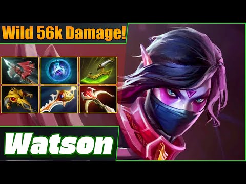 Watson Templar Assassin Carry 💪 Astonishing 56k Damage! Dota 2 DotaPulse Full Gameplay