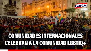 🔴🔵 Marcha del Orgullo: Colectivos y comunidades internacionales celebran la comunidad LGBTIQ+