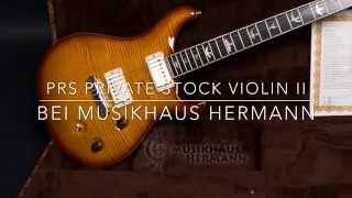 Video thumbnail for PRS Private Stock Violin II by Musikhaus Hermann