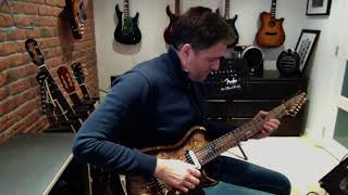 Video thumbnail for Steve Vai - Blood and Glory Intro - Kiesel SCB7 by Kevin Smith