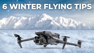 6 Tips for Flying Your Drone in the Winter!