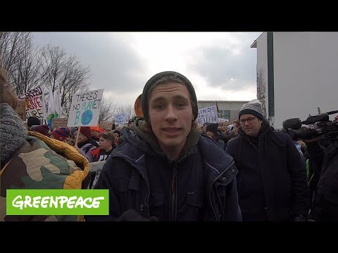Wir protestieren für den Kohleausstieg | Jakob Blasel von Fridays For Future