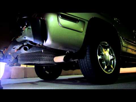 Stock 2001 Yukon 5.3 -  Magnaflow XL 13749 - before/after