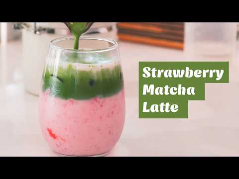 Strawberry Matcha Latte At Home In 2 Ways (Quick & Delicious!)