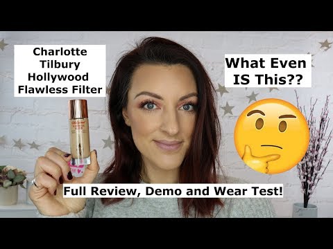 Charlotte Tilbury Hollywood flawless filter | Review and Demo