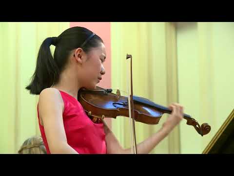 RUIBING LIU / Menuhin Competition 2018, Junior semi-finals