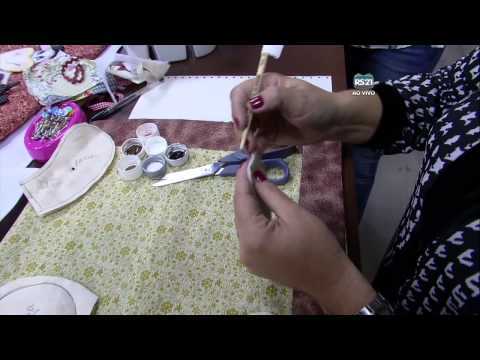 Mulher.com - 30/07/2015 – Pano de copa com ginger em 3D – Karla Iredes Barbosa - PT1