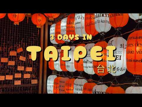 Taiwan Vlog | 3 days in Taipei: Ximending, Jiufen Old Street, Yehliu Geopark, Maokong Gondola