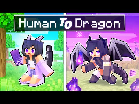 Aphmau - From HUMAN To DRAGON Story In Minecraft!