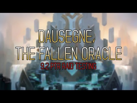 Dausegne, The Fallen Oracle | Tank POV | [9.2 PTR RAID TESTING]