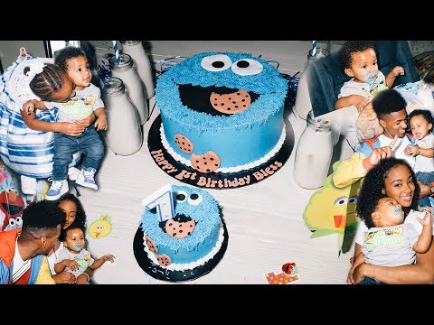 Baby Bless 1st Birthday Party | Cookie Monster Themed |AlittleSliceOfHeavenBakery